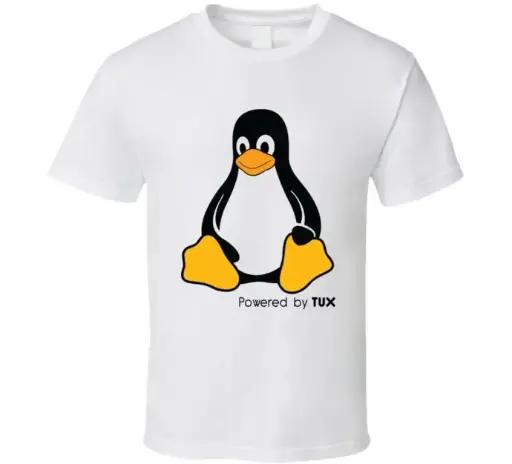 T-shirt logo Linux